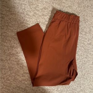 DONATION SOON Lululemon Stretch High Rise 23” dark terracotta